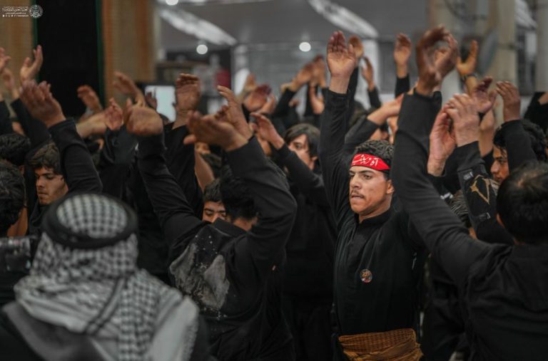 پذیرایی آستان مقدس علوی از ۳۶۰ دسته عزاداری در ایام شهادت صديقه طاهره سلام‌الله‌علیها