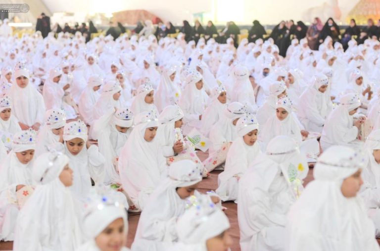 برگزاری جشن بندگی هزار دختر در آستان میسان با حمایت آستان مقدس علوی