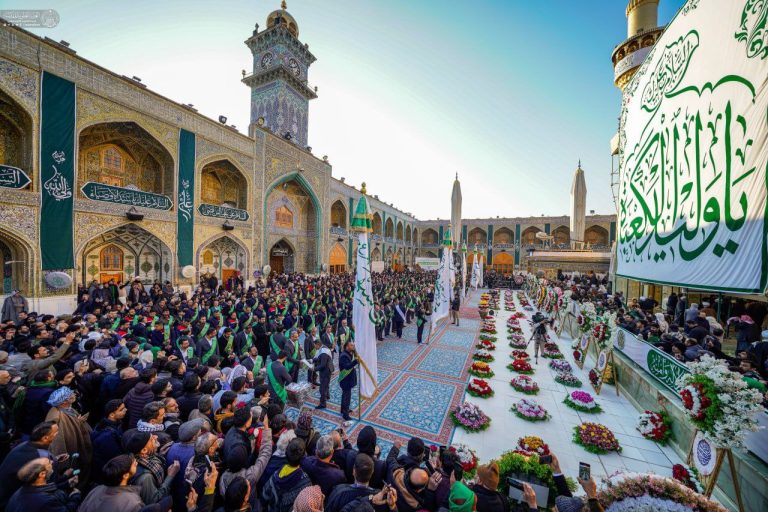 جشن صبح میلاد مولود کعبه در حرم مطهر علوی