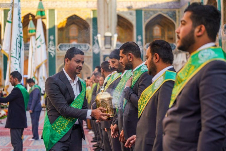 جشن صبح میلاد مولود کعبه در حرم مطهر علوی