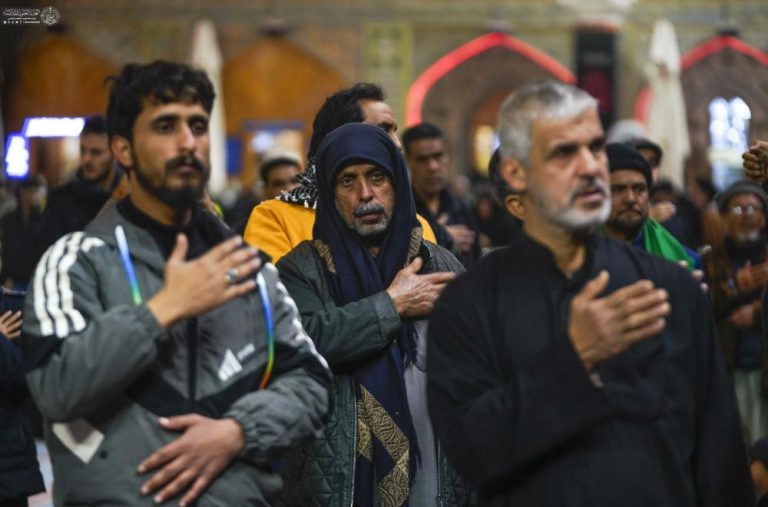 برگزاری مراسم عزاداری شهادت امام موسی‌کاظم علیه‌السلام توسط آستان مقدس علوی