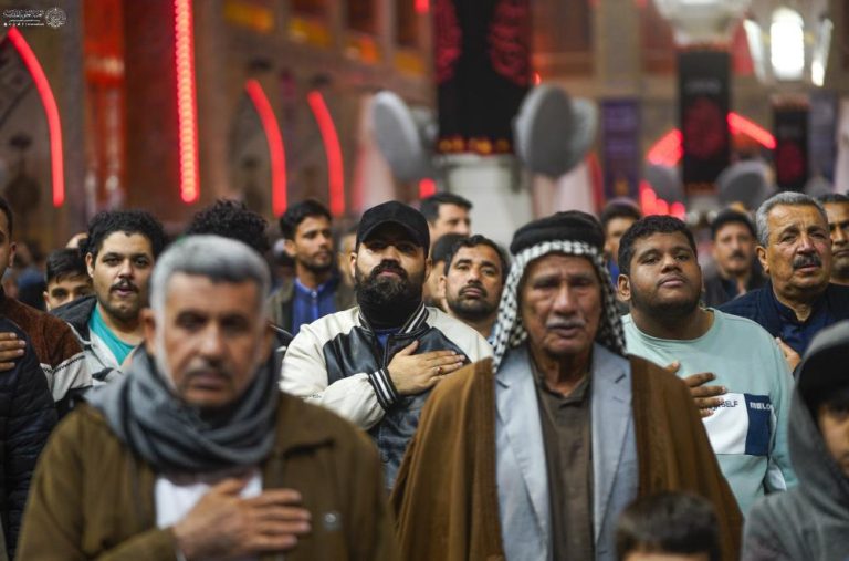 برگزاری مراسم عزاداری شهادت امام موسی‌کاظم علیه‌السلام توسط آستان مقدس علوی