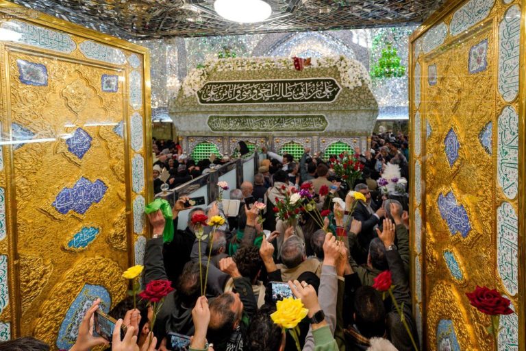 عرض تبریک عاشقان علوی به محضر بقیه‌الله ارواحنافداه در سالروز میلاد خورشید نجف