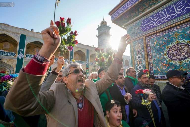 عرض تبریک عاشقان علوی به محضر بقیة‌الله ارواحنافداه در سالروز میلاد خورشید نجف