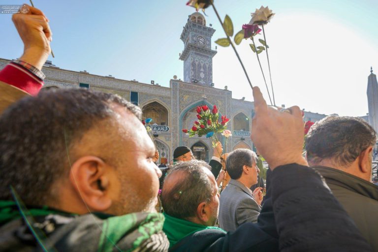 عرض تبریک عاشقان علوی به محضر بقیة‌الله ارواحنافداه در سالروز میلاد خورشید نجف