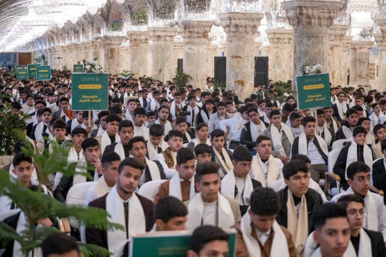 جشن بندگی پسران در پناه امیر مؤمنان