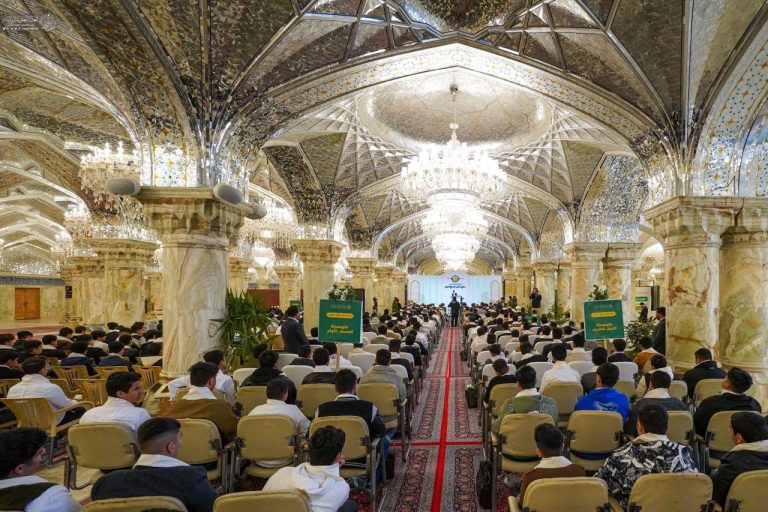 جشن بندگی پسران در پناه امیر مؤمنان