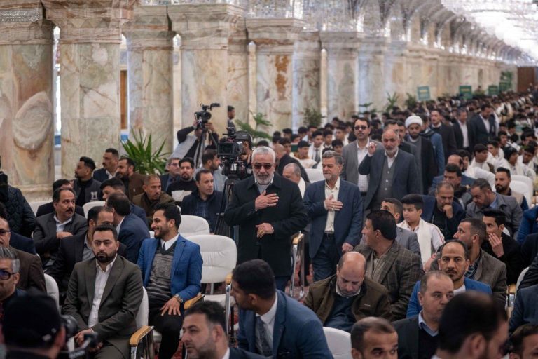 جشن بندگی پسران در پناه امیر مؤمنان