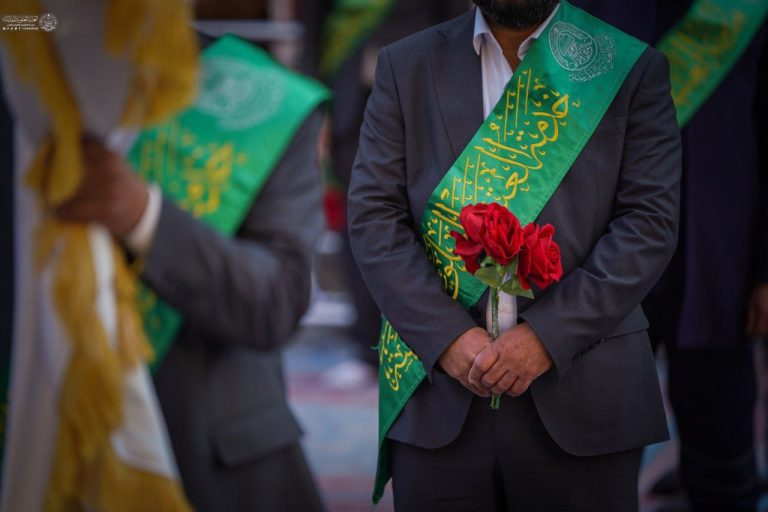 مراسم ویژه خادمان علوی در روز عید مبعث