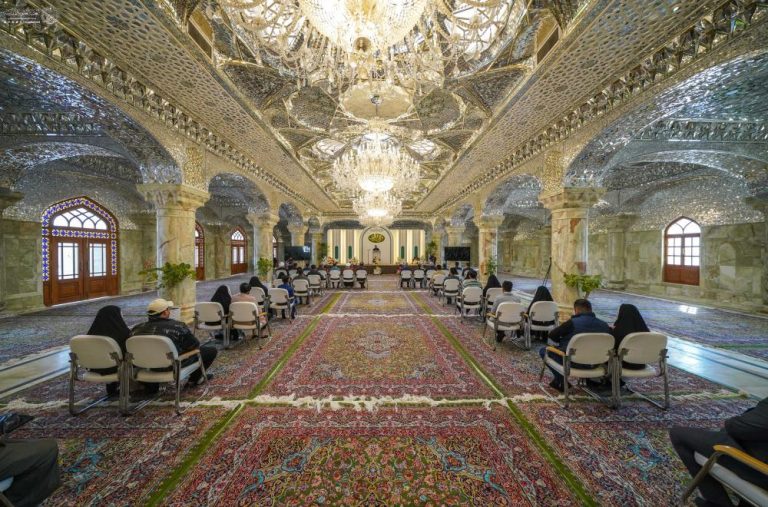 ازدواج گروهی از جوانان مومن عراقی در جریان جشنواره «روح و ریحان» در آستان مقدس علوی