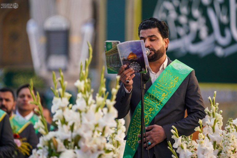 جشن با شکوه نیمه شعبان در حرم امیرالمؤمنین علیه‌السلام