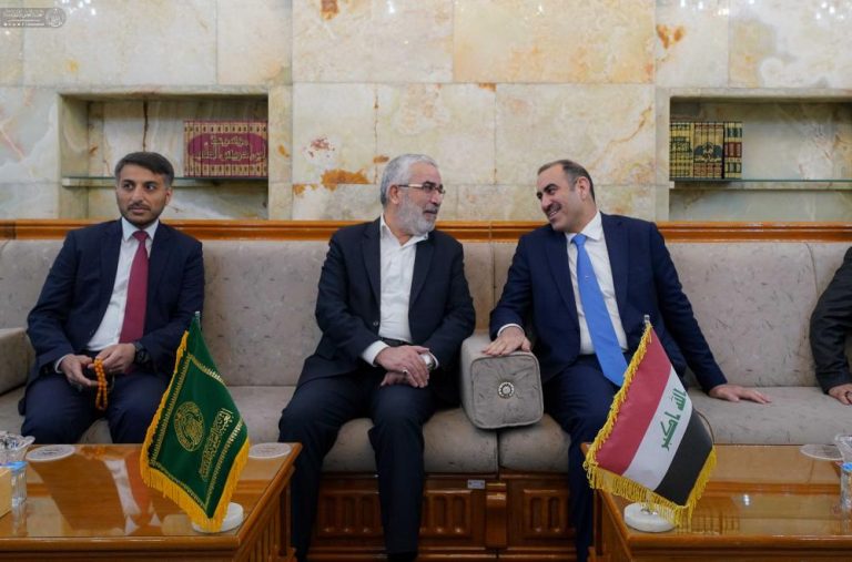 تولیت آستان مقدس علوی میزبان وزیر صنعت و معادن شد