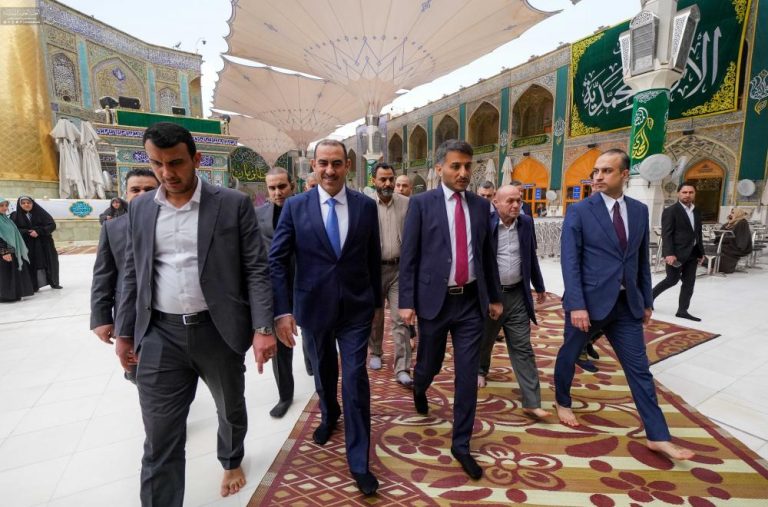 تولیت آستان مقدس علوی میزبان وزیر صنعت و معادن شد