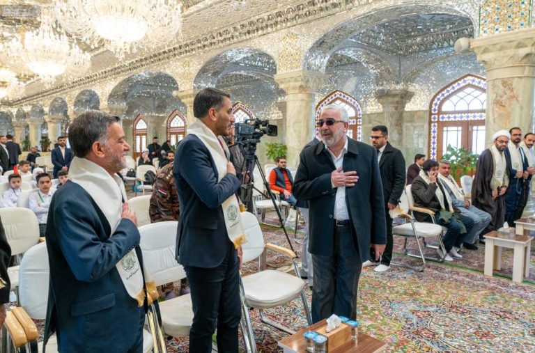اهدای جوایز به افراد خلاق در محاسبات ذهنی توسط آستان مقدس علوی