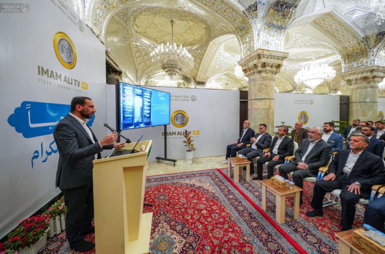 افتتاح مرکز کنترل شبکه تلویزیون ماهواره‌ای با فناوری 4k به همت آستان مقدس علوی