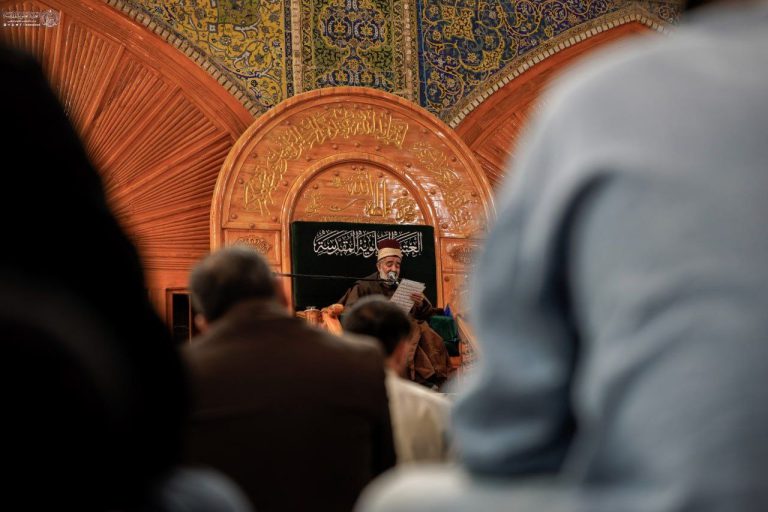 مراسم پر فیض دعای کمیل در آستانه میلاد کریم اهل‌بیت