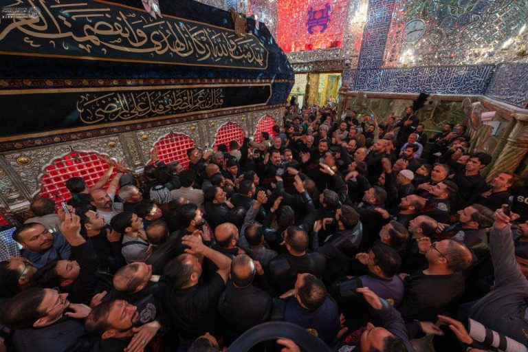 عزاداری خادمان علوی در روز شهادت اول مظلوم عالم