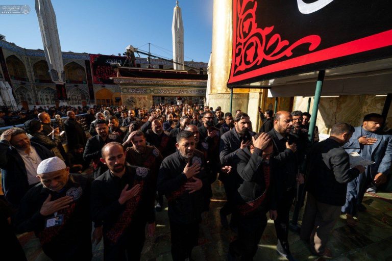 عزاداری خادمان علوی در روز شهادت اول مظلوم عالم