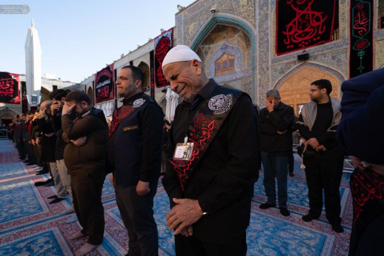 عزاداری خادمان علوی در روز شهادت اول مظلوم عالم