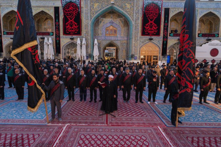 عزاداری خادمان علوی در روز شهادت اول مظلوم عالم