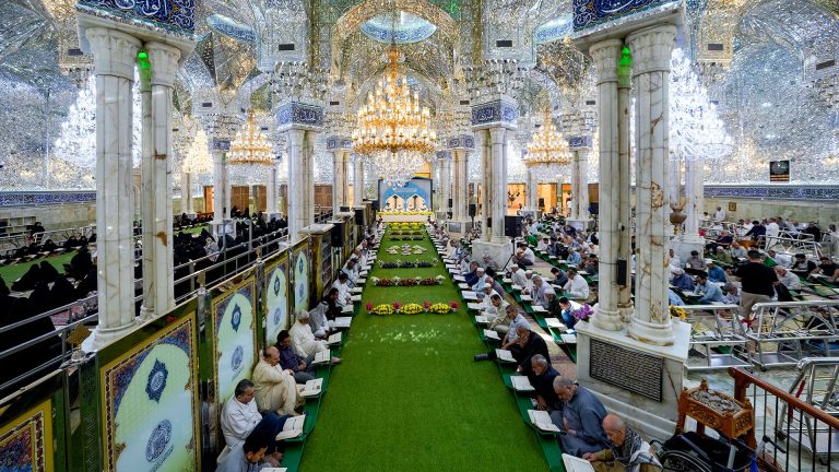 ترتيل جزء پانزدهم قرآن کریم با صدای استاد منصوری