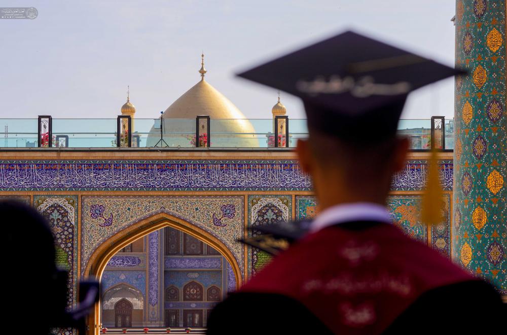 میزبانی آستان مقدس علوی از جشن‌های فارغ‌التحصیلی دانشگاه‌های عراق
