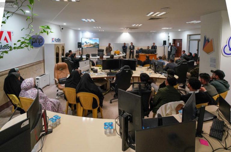 میزبانی مرکز فناوری اطلاعات آستان مقدس علوی از دانشجویان دانشگاه‌های کوفه و بابل