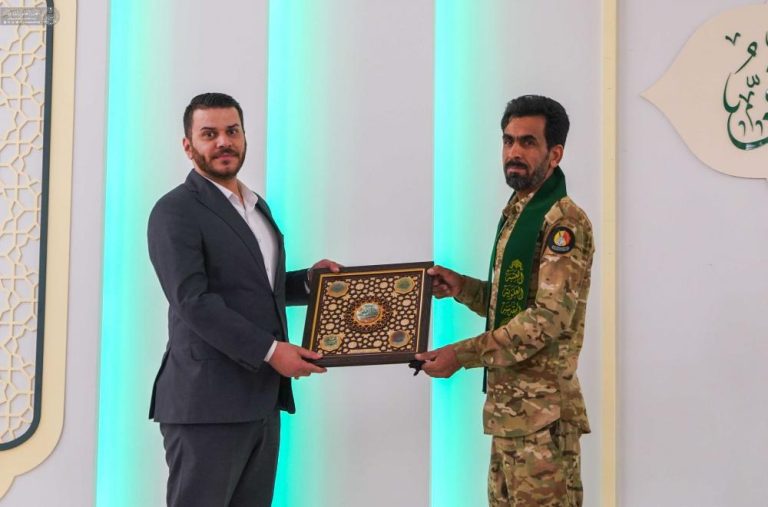 میزبانی آستان مقدس علوی از رزمندگان فتوای جهاد کفایی در دومین مجمع فرهنگی سالانه علوی
