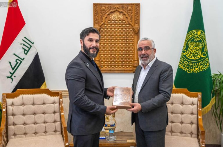 تقدیرتولیت آستان مقدس علوی از تلاش‌های بشردوستانه دکتر محمد طاهر موسوی