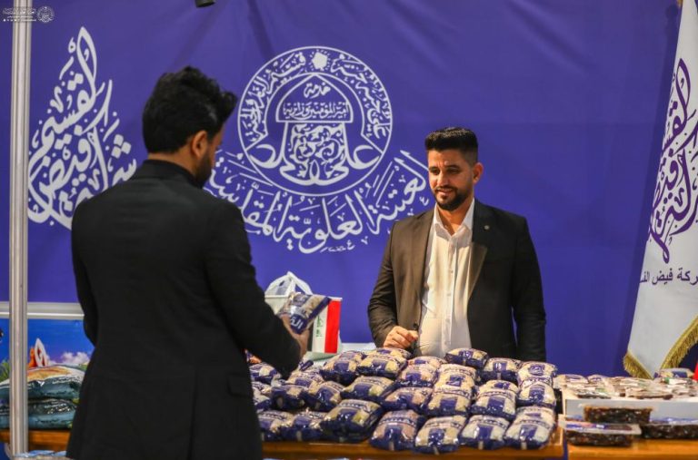 حضور فعال بخش سرمایه‌گذاری آستان مقدس علوی در جشنواره «چشمه زندگی»