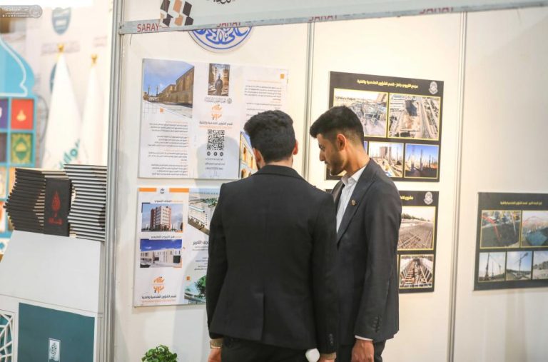 حضور بخش امور مهندسی حرم مطهر علوی، در جشنواره «چشمه زندگی»