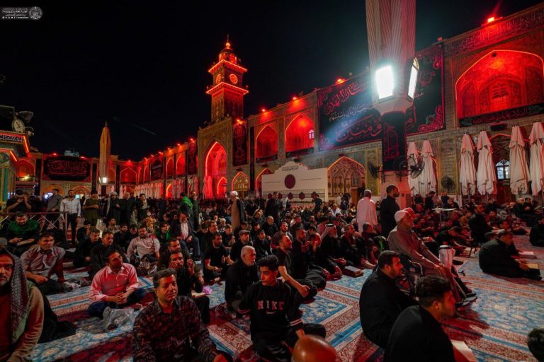 عزاداری و سوگواری زائران امیرالمؤمنین در رثای اول مظلوم