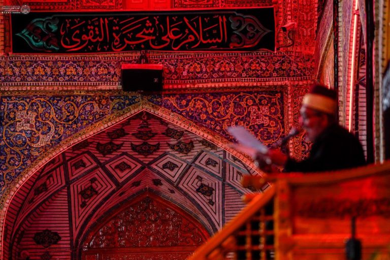 عزاداری و سوگواری زائران امیرالمؤمنین در رثای اول مظلوم