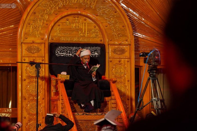 مراسم احیای دومین شب قدر در جوار حرم اول مظلوم عالم