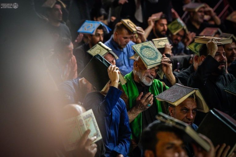 اولین شب قدر در حرم مطهر علوی