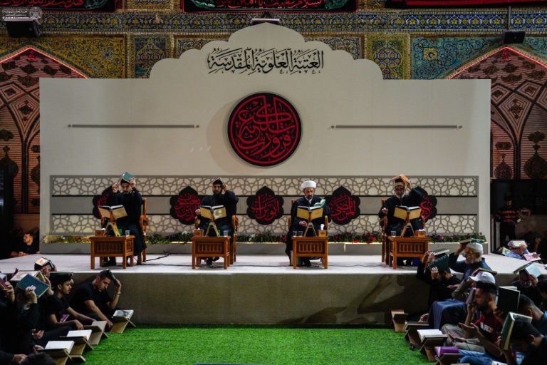 اولین شب قدر در حرم مطهر علوی