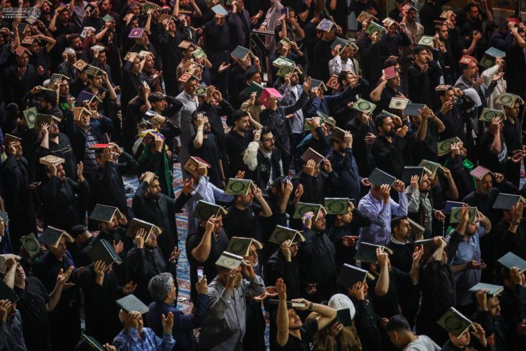 اولین شب قدر در حرم مطهر علوی