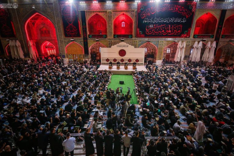 اولین شب قدر در حرم مطهر علوی