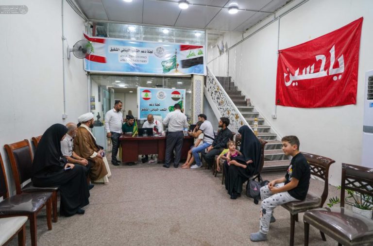بدرقه آستان مقدس علوی از آخرین گروه خانواده‌های لبنانی پس از ۵ ماه میزبانی