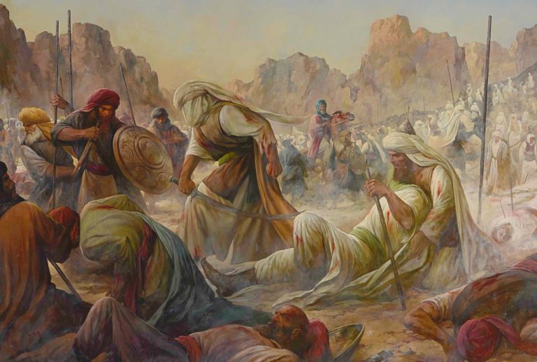 عواقب نافرمانی از پیامبر صلی‌الله‌علیه‌وآله‌ و فداکاری امیرالمؤمنین علیه‌السلام در جنگ احد