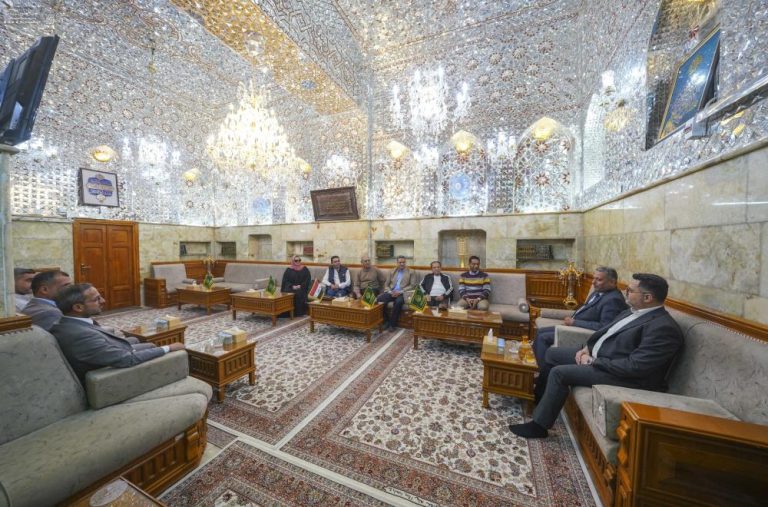 بازدید هیئت مصری از دانشگاه المنصوره از آستان مقدس علوی