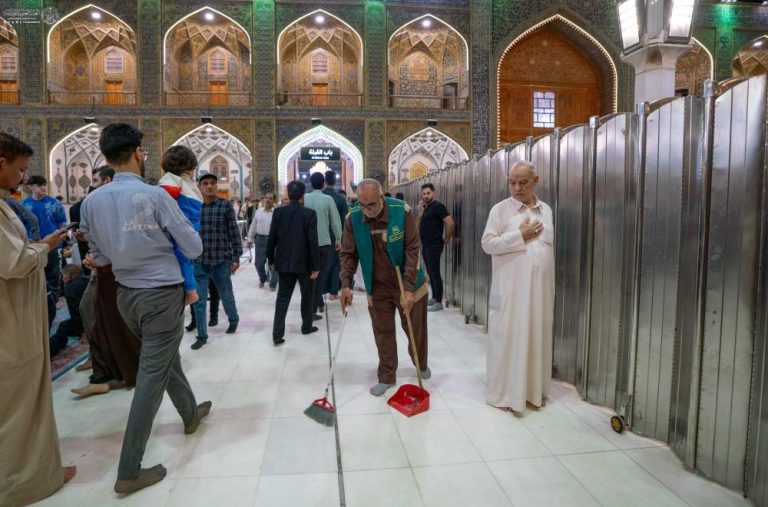 افزایش خدمات‌رسانی آستان مقدس علوی در طول ایام عید فطر