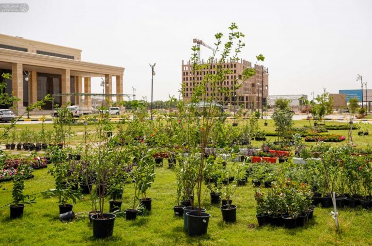 مشارکت آستان مقدس علوی در جشنواره گل نجف اشرف به منظور افزایش آگاهی محیط زیستی