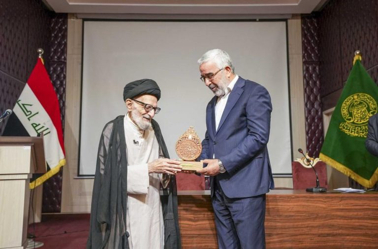 برگزاری بزرگداشت علامه سید احمد حسینی اشکوری توسط آستان مقدس علوی