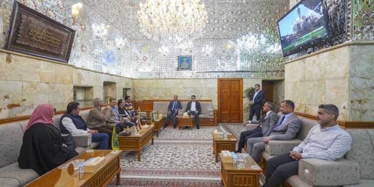 بازدید هیئت مصری از دانشگاه المنصوره از آستان مقدس علوی