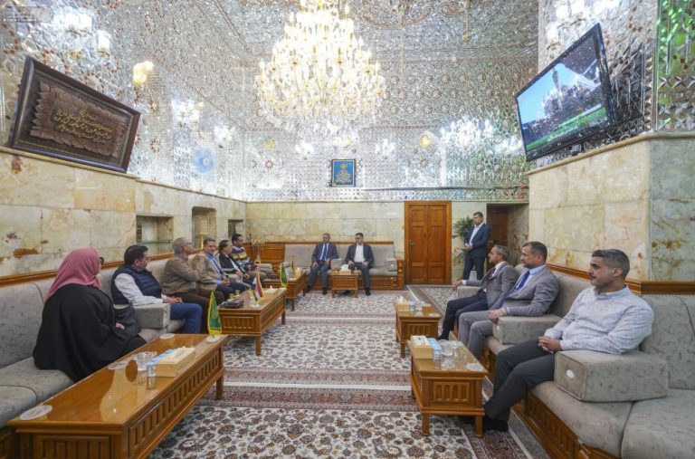 بازدید هیئت مصری از دانشگاه المنصوره از آستان مقدس علوی