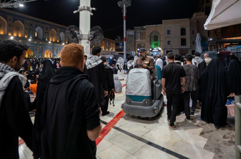 طرح جامع آستان مقدس علوی برای میزبانی از زائران در ایام عید فطر