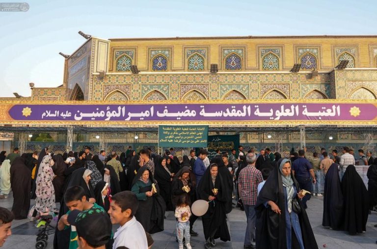 مشارکت آستان مقدس علوی به مناسبت میلاد امام رضا علیه‌السلام در ارائه خدمات به زائران مشهد مقدس‌