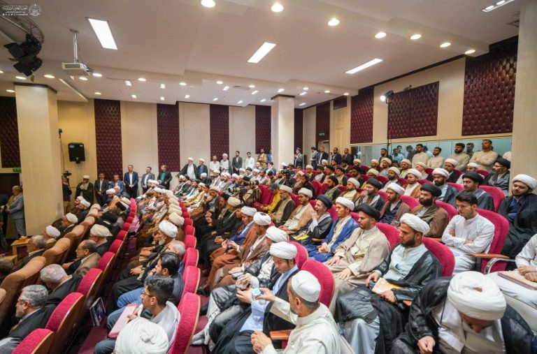 تقدیر آستان مقدس علوی از آیت‌الله جوادی آملی در حضور علما و دانشگاهیان برجسته