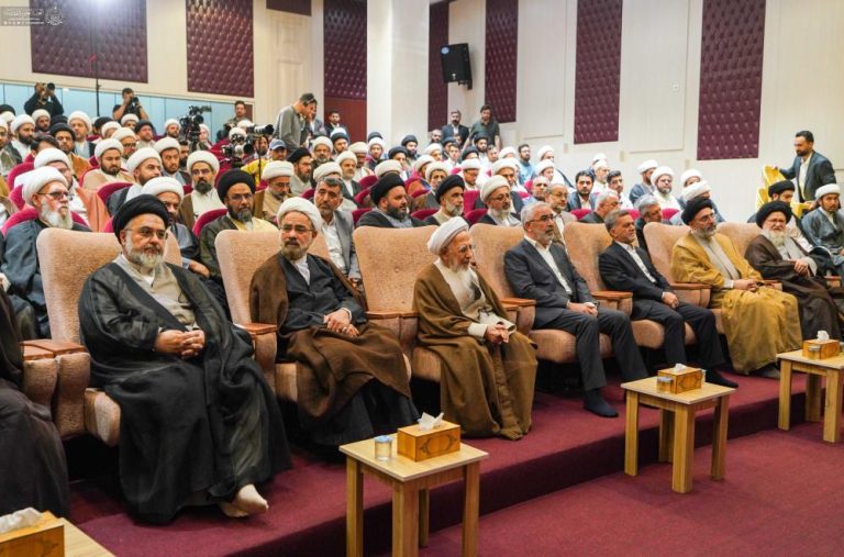 تقدیر آستان مقدس علوی از آیت‌الله جوادی آملی در حضور علما و دانشگاهیان برجسته
